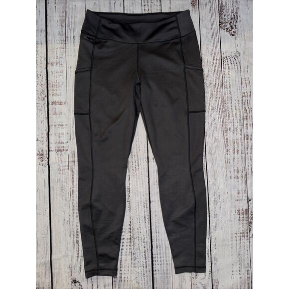 Patagonia Women’s Pack Out Tights Gray Size Large L Pockets - Picture 1 of 6